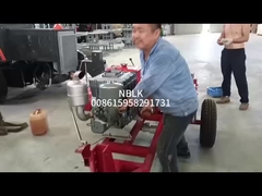 JJCS 50 Remorque de treuil à double tambour à moteur diesel