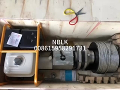 Quelle est la qualité de notre moteur à essence câble treuil de remorque expédition aux clients