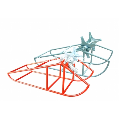 Support de bobine de corde de fil d'acier de système de préférences généralisées de support de bobine de câble métallique de fil électrique de cadre de frein