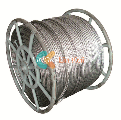8 câbles anti-torsion à 12 brins de 24 mm pour le câblage de 6 conducteurs