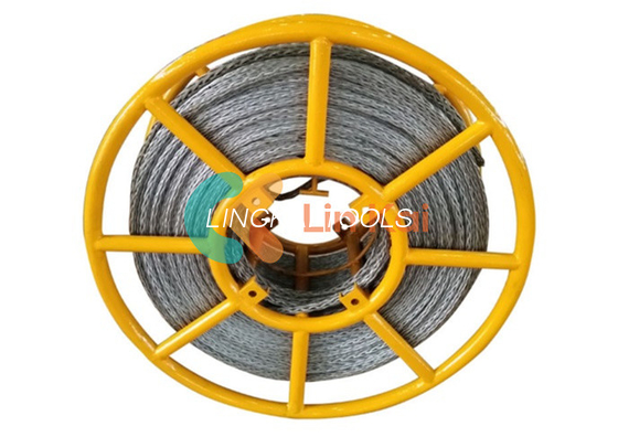 900KN Max fil d'acier anti-torsion corde 10 mm pour la ficelle OPGW et le fil de terre