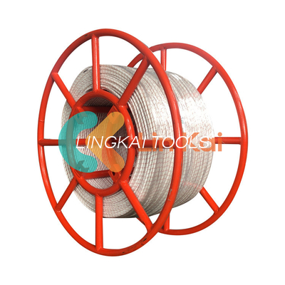 Corde en polyester Dupont tressée pour la ficelle de ligne de transmission avec 12 fils