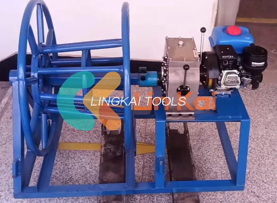Machine de prise de fil Max 25KN fiable pour le câblage de lignes de transmission