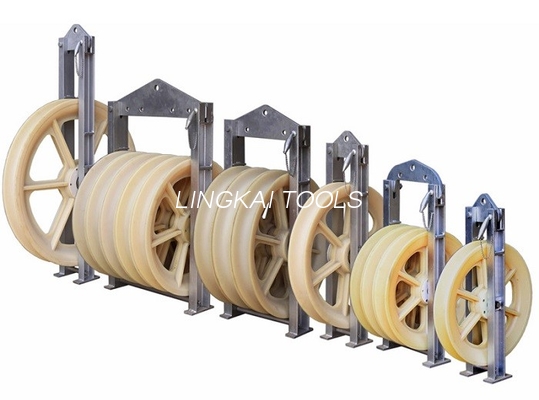 Ligne de transmission en nylon de Mc ficelant des outils ficelant le grand diamètre de la poulie 660mm