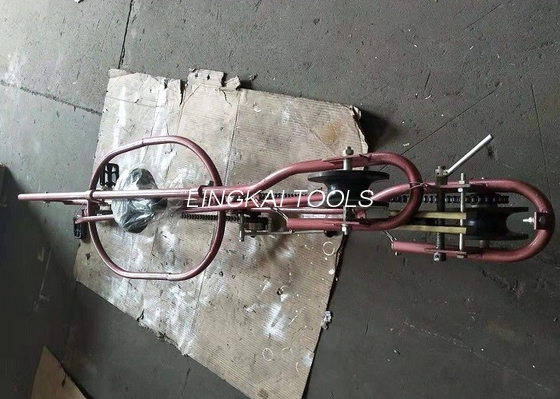 Type ligne de bicyclette de transmission ficelant la ligne simple chariot d'outils pour l'inspection