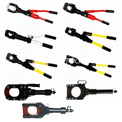 coupeur hydraulique de câble d'outil à sertir de course de 85mm pour couper le Cu d'Amoured/câble 85mm maximum d'Al