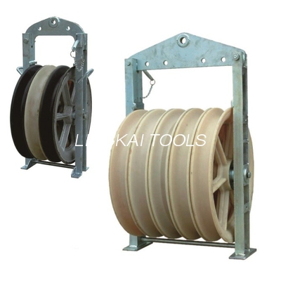 conducteur empaqueté par roue en nylon Stringing Block Pulley de 660mm