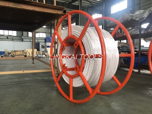 Anti corde en nylon tressée de vrillage pour la ligne de transmission ficelage