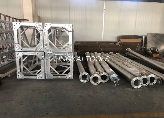 Construction suspendue intérieure Gin Poles Aluminum Alloy de tour de trellis