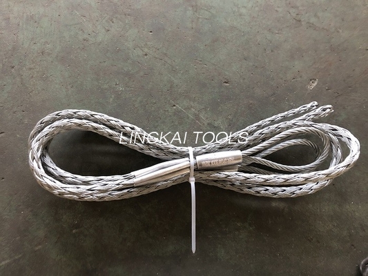 Connecteur OPGW ADSS Mesh Sock Joints de manchon de câble de câble métallique de construction de ligne électrique